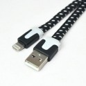 Câble USB vers iPhone 5 - 1m en Nylon tressé